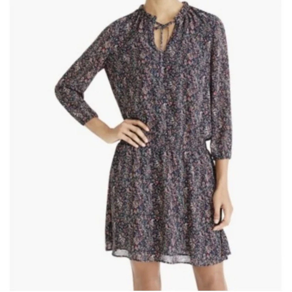 J.Crew Mercantile Floral Print Mini Dress Women's Size‎ M